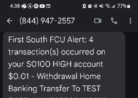 Lumin Alert Text