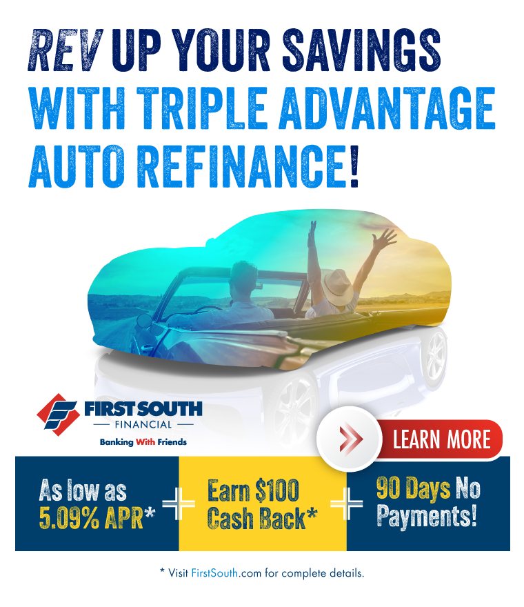 Auto Loan Rates as low as 5.09% APR*, Up to $100 Cash Back*, and 90 Days No Payments*!