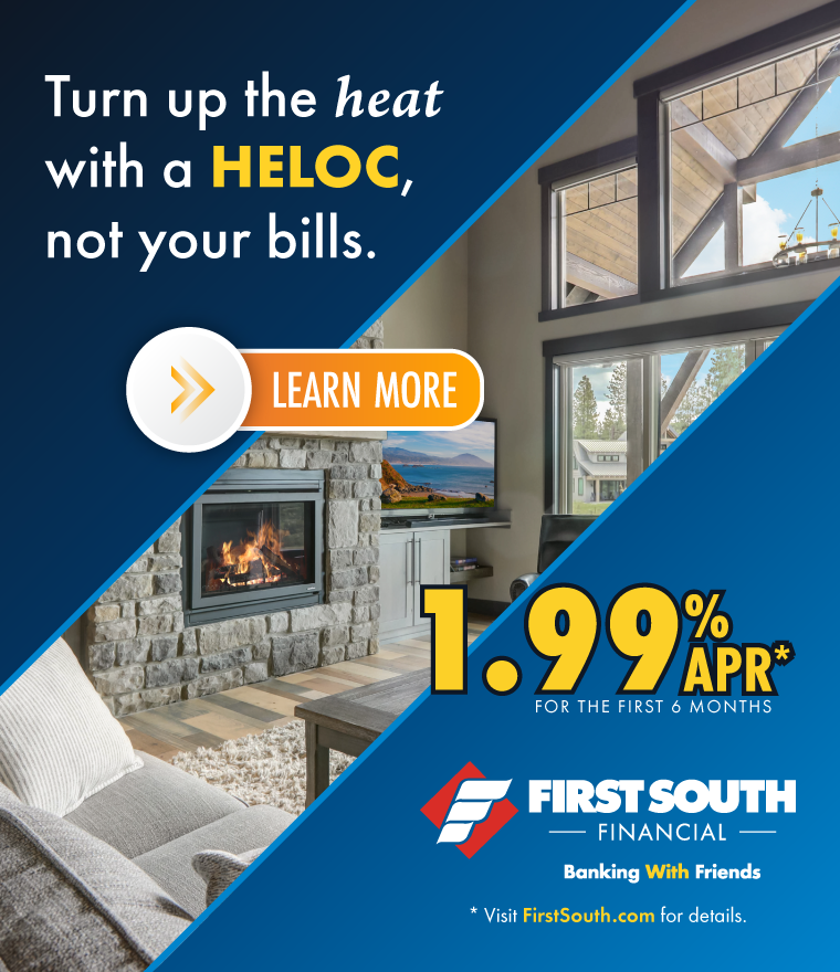 1.99% APR* HELOC. Turn up the heat with a HELOC, and not your bills.