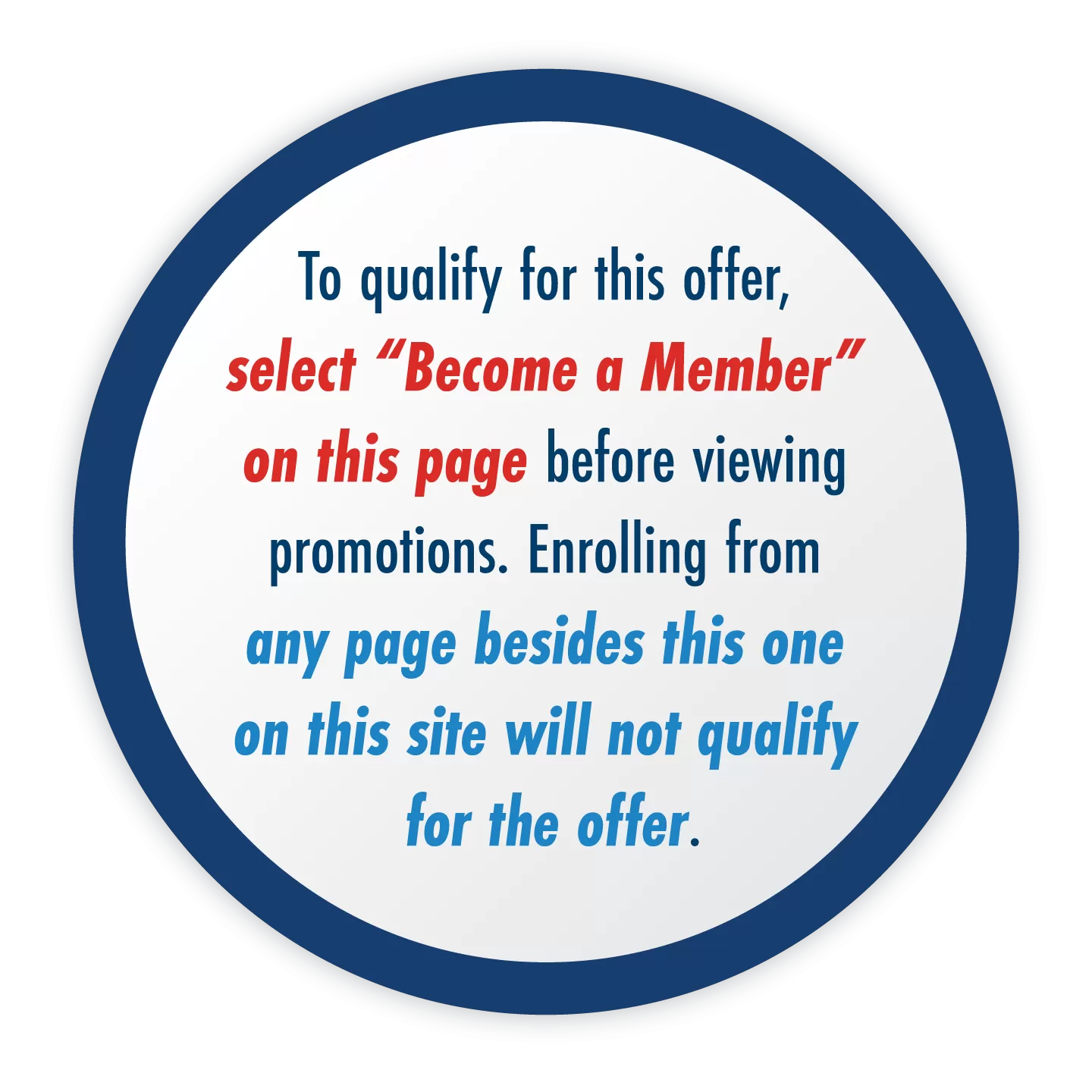 Member Offer Details